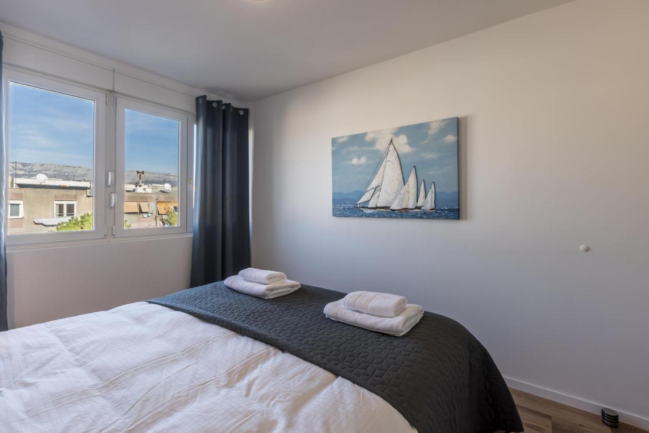 Sundowners Apartment, 52Qm, Double & Single Bed, 10 Min From Old Town Of سبليت المظهر الخارجي الصورة